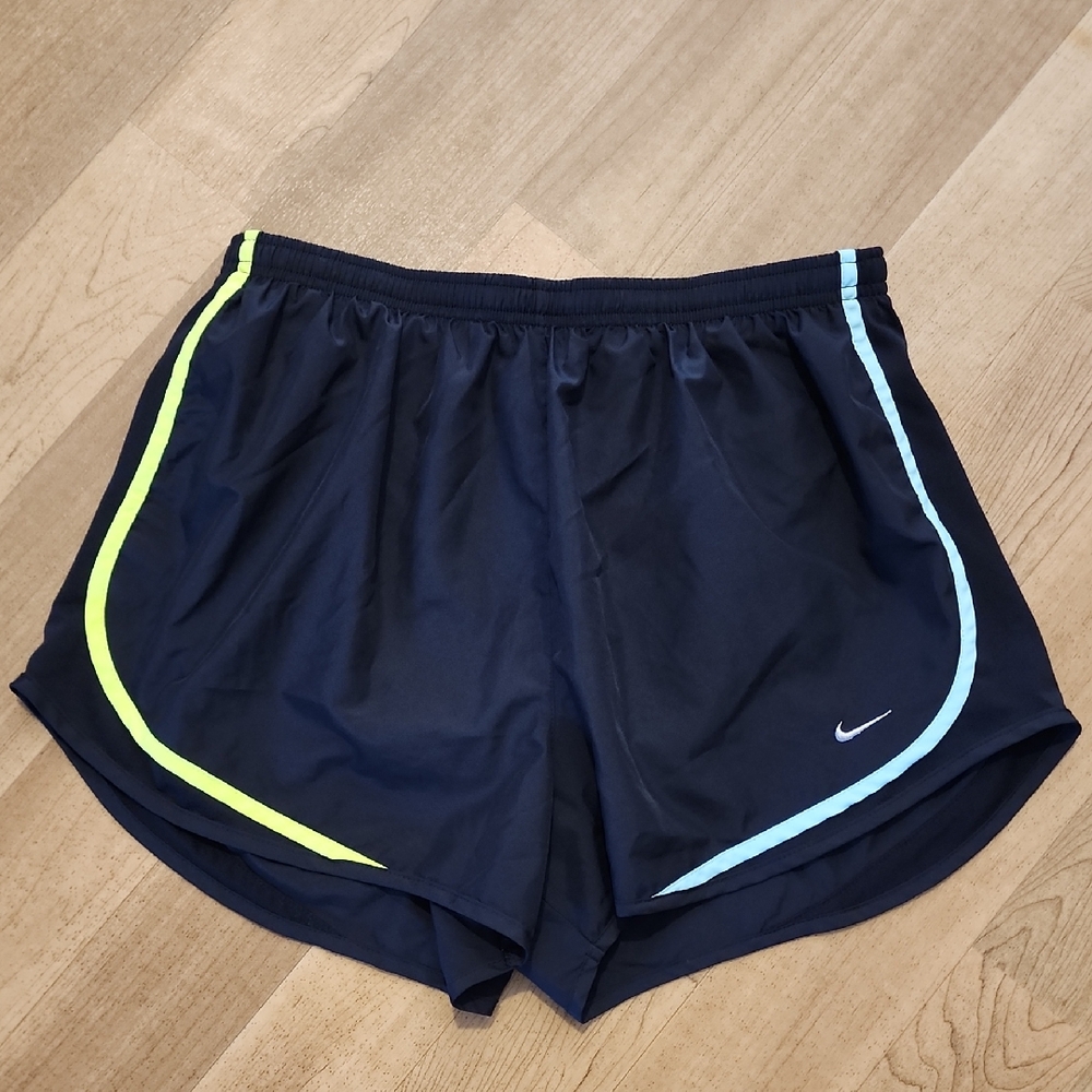 Nike Women's Black Running Shorts with Bright Trim